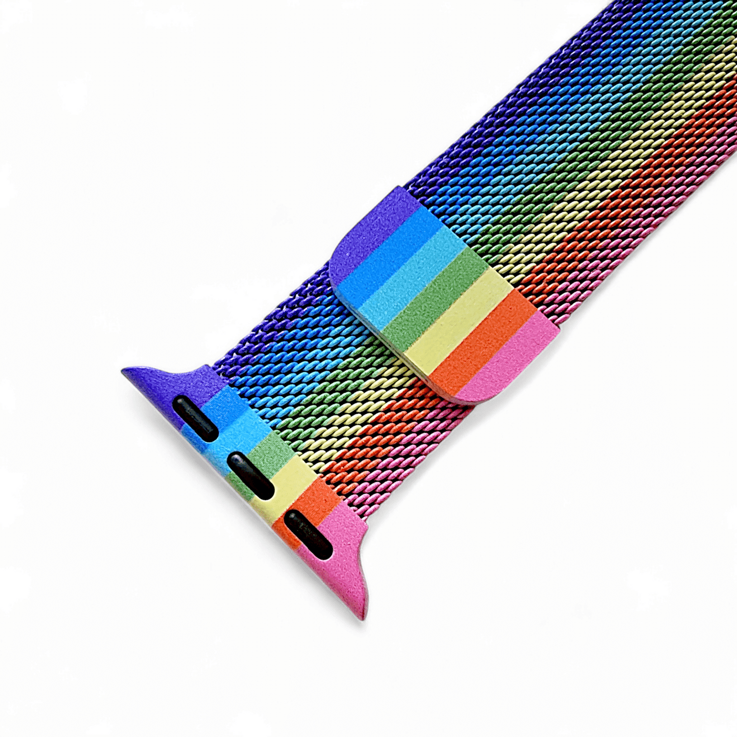 Milanese Mesh Steel Bracelet For Apple Watch Rainbow - Wrist Envy
