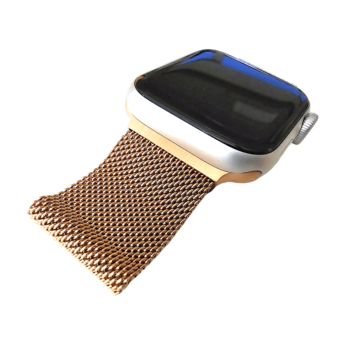 Milanese Mesh Steel Bracelet For Apple Watch Retro Rose Gold - Wrist Envy