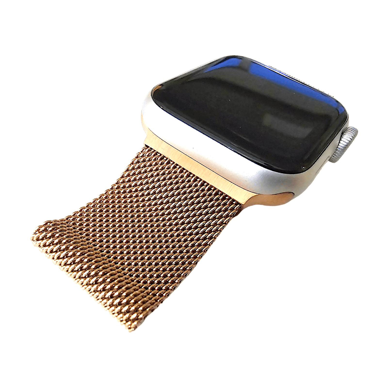 Milanese Mesh Steel Bracelet For Apple Watch Retro Rose Gold - Wrist Envy
