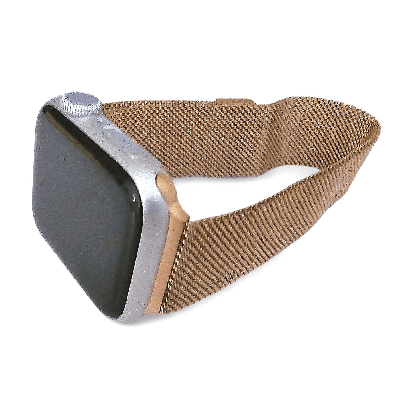 Milanese Mesh Steel Bracelet For Apple Watch Retro Rose Gold - Wrist Envy