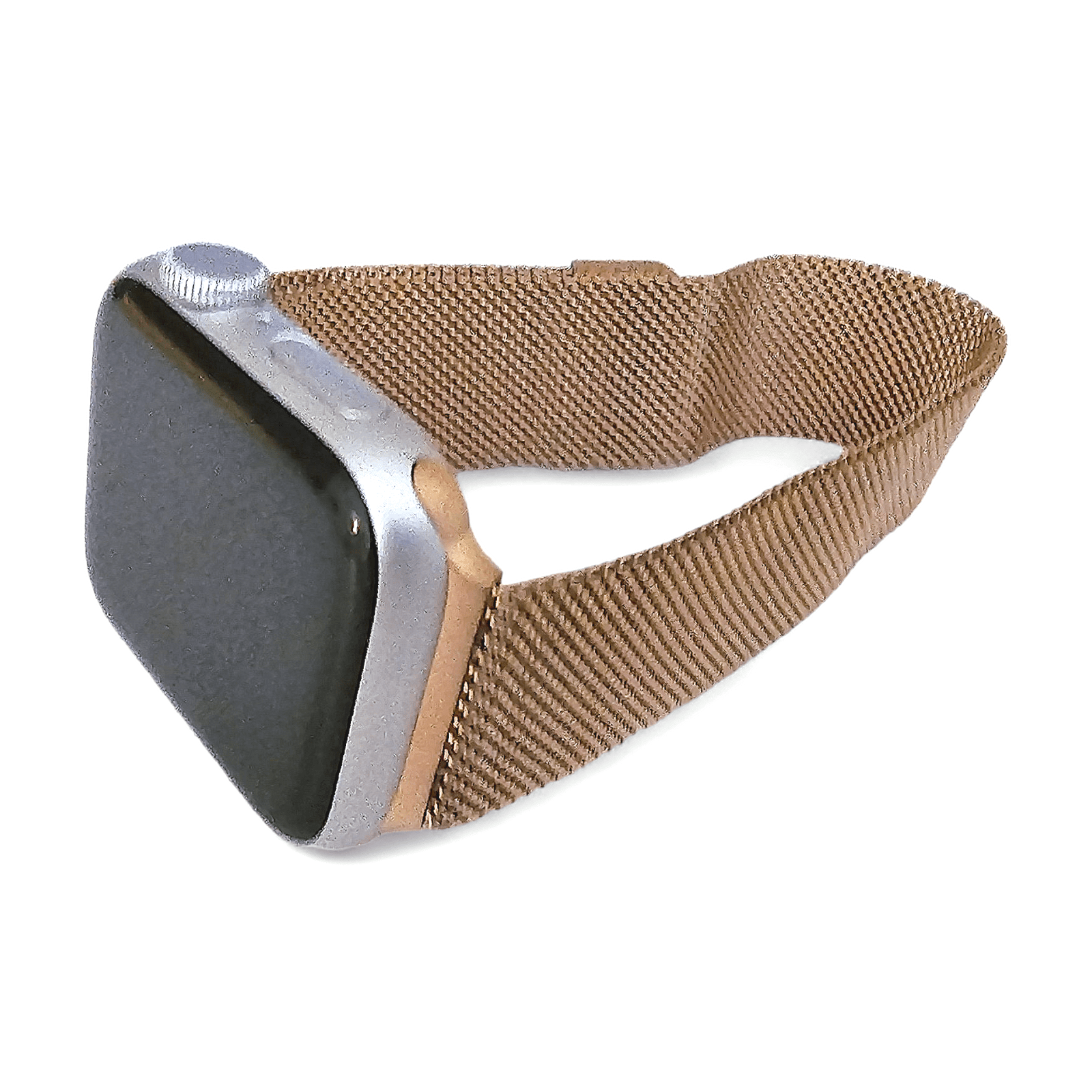 Milanese Mesh Steel Bracelet For Apple Watch Retro Rose Gold - Wrist Envy