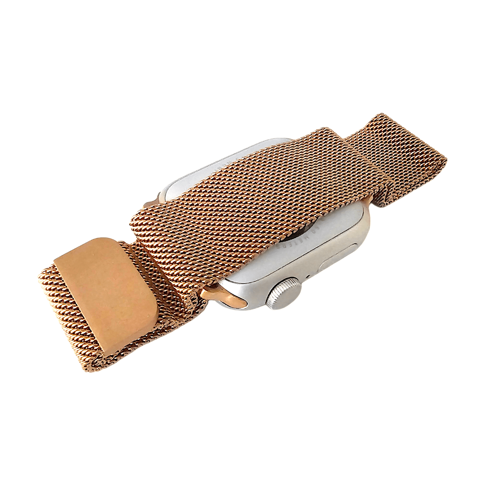 Milanese Mesh Steel Bracelet For Apple Watch Retro Rose Gold - Wrist Envy