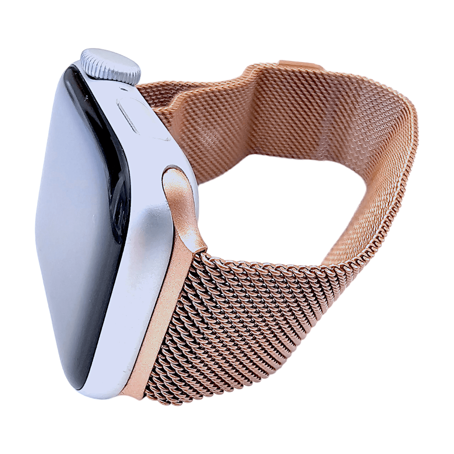 Milanese Mesh Steel bracelet for Apple Watch Rose Gold - Wrist Envy