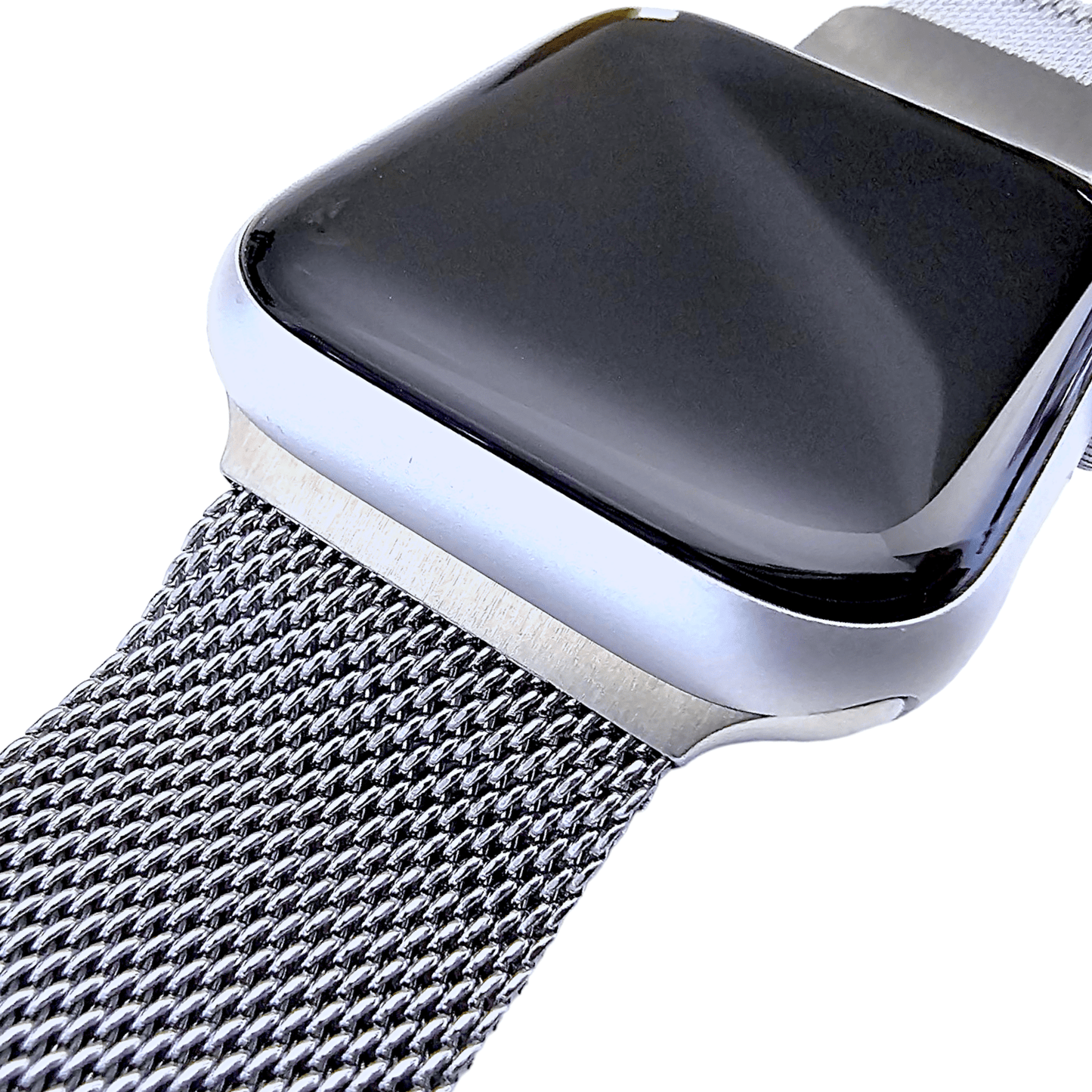 Milanese Mesh Steel Bracelet for Apple Watch Silver - Wrist Envy