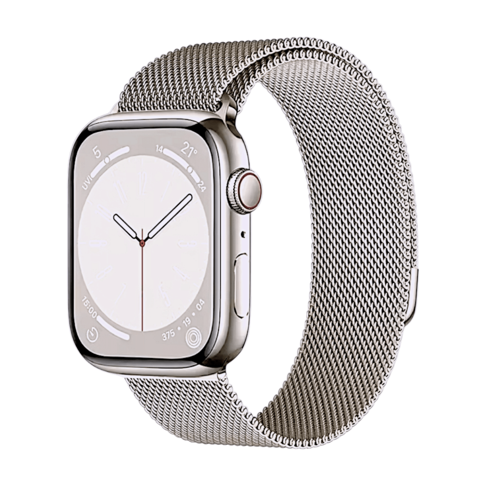 Milanese Mesh Steel Bracelet For Apple Watch Starlight - Wrist Envy