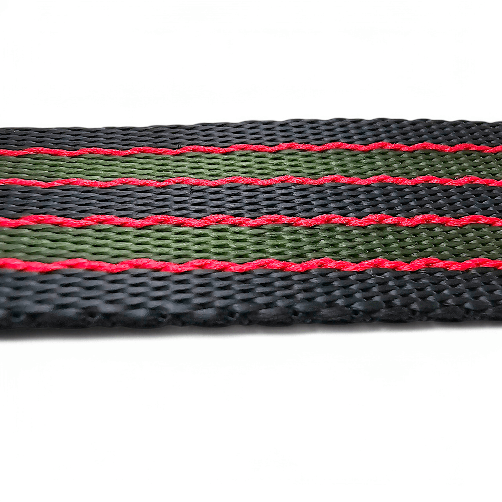 Nylon 1.4mm Thick Military Watch Strap James Bond 007 Black Red Green 20mm 22mm - Wrist Envy