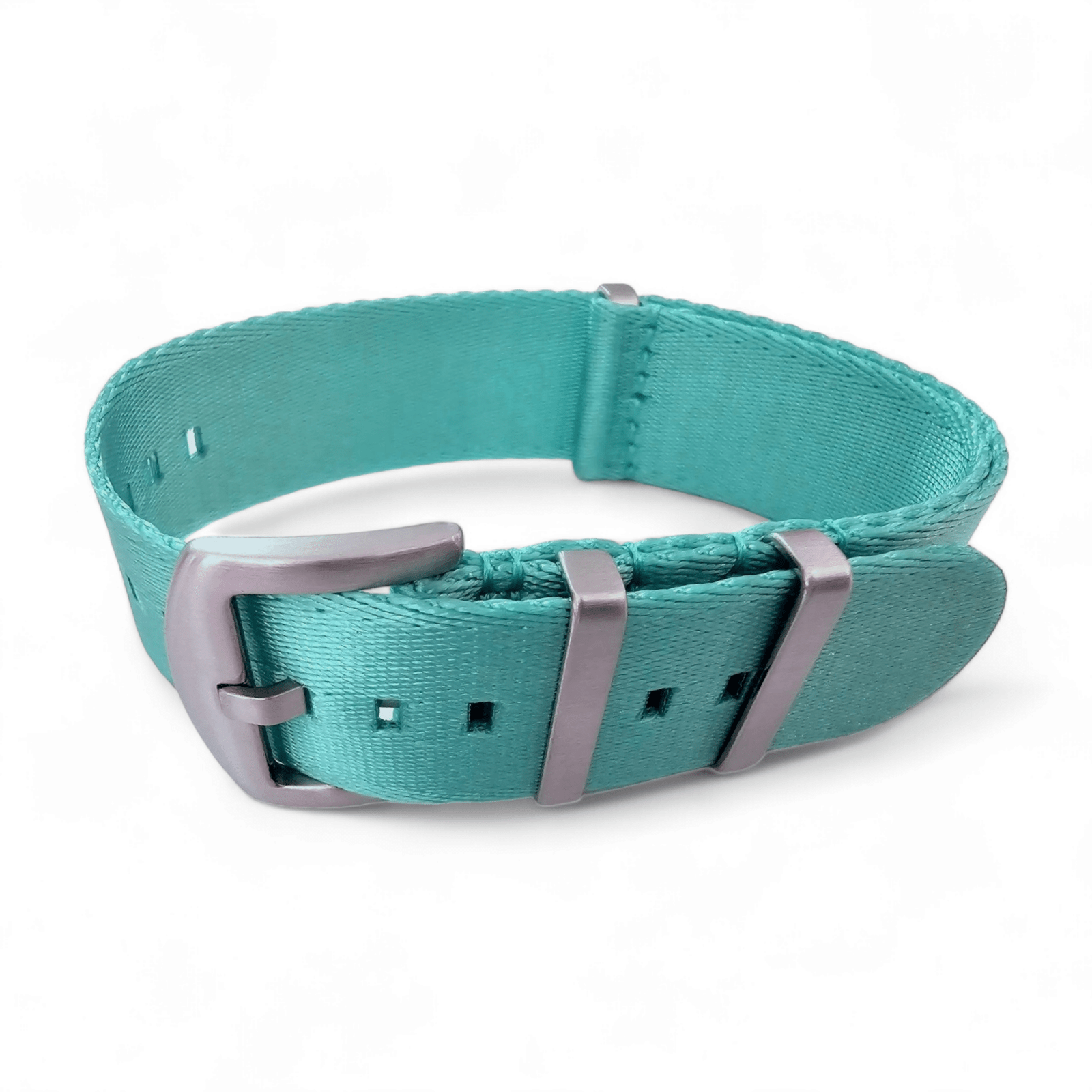 Nylon Military Watch Strap Light Blue 20mm 22mm - Wrist Envy