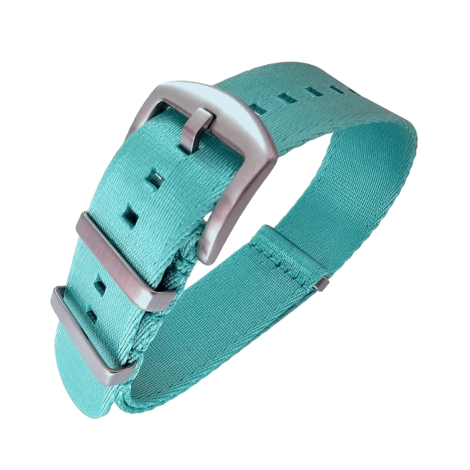 Nylon Military Watch Strap Light Blue 20mm 22mm - Wrist Envy