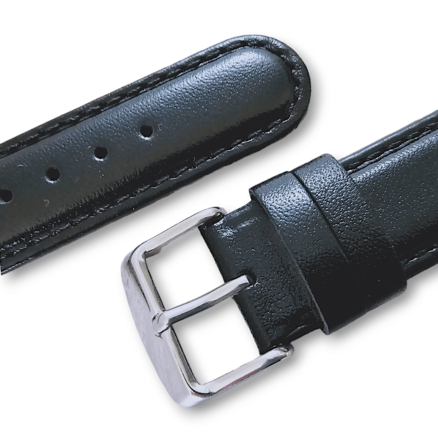 Padded Luxury Leather Watch Strap Band Mens Womens Ladies 8mm to 26mm - Wrist Envy