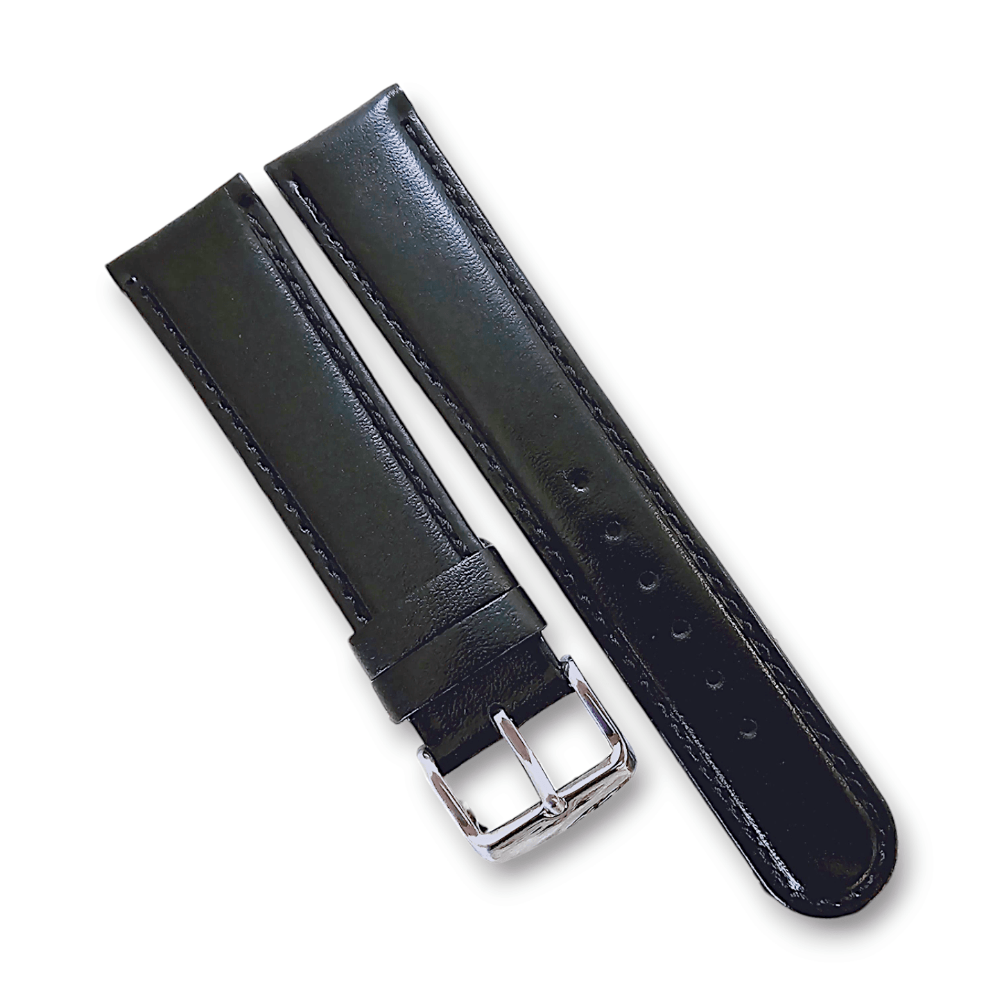 Padded Luxury Leather Watch Strap Band Mens Womens Ladies 8mm to 26mm - Wrist Envy