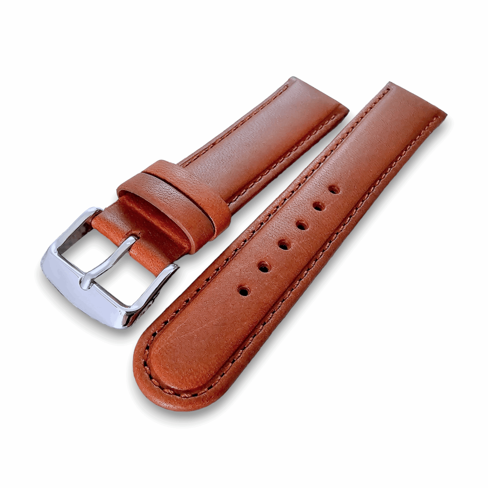 Padded Luxury Leather Watch Strap Band Mens Womens Ladies 8mm to 26mm - Wrist Envy