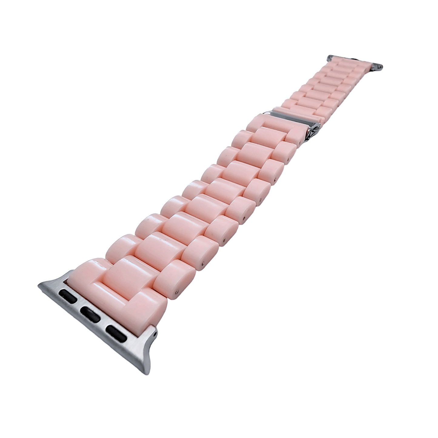 Pastel Pink Resin bracelet for Apple Watch Strap Band - Wrist Envy