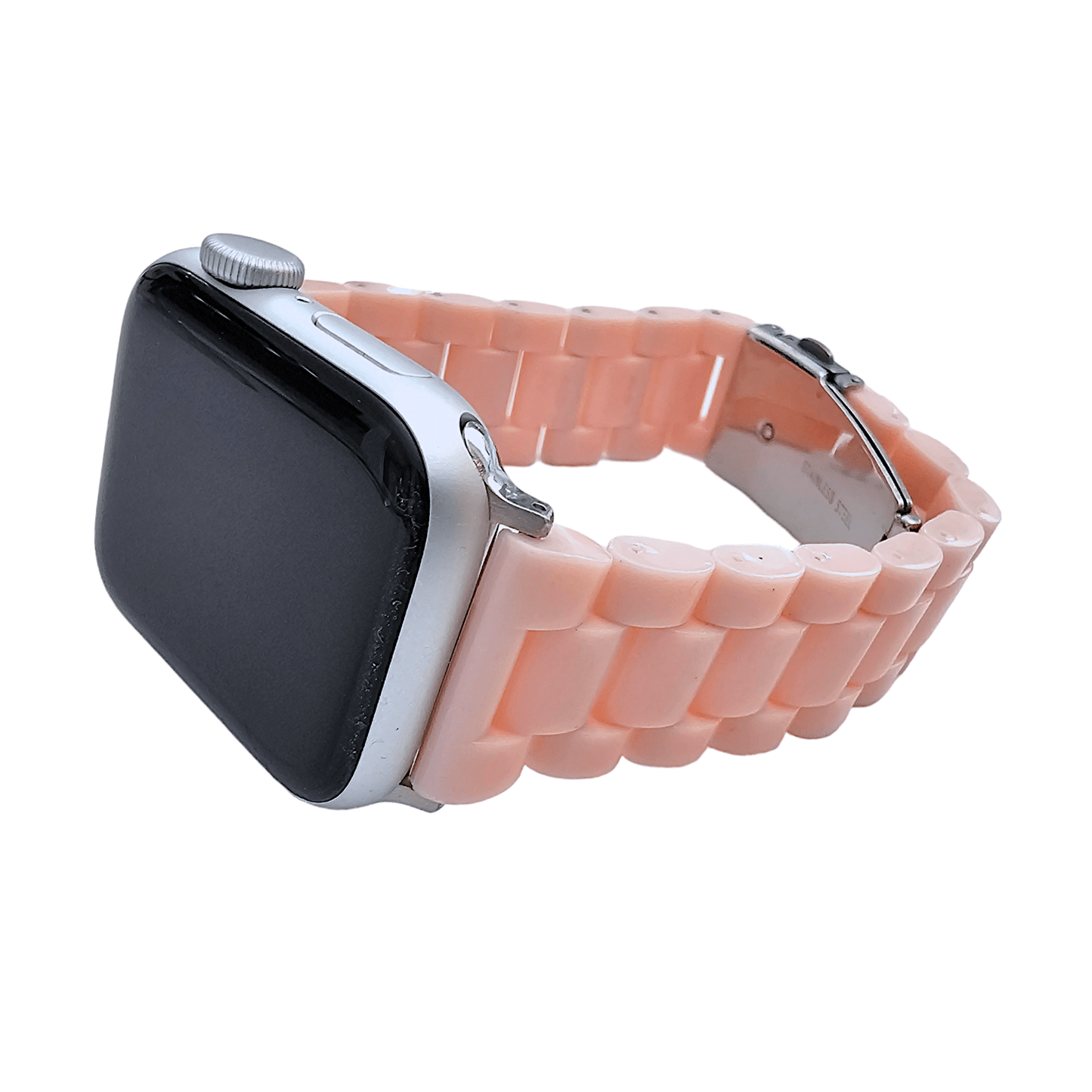 Pastel Pink Resin bracelet for Apple Watch Strap Band - Wrist Envy