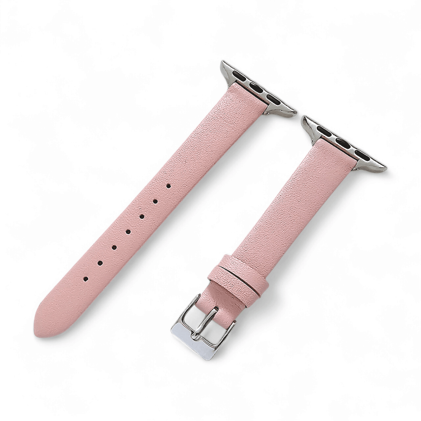 Piu Bello Italian Leather Strap for Apple Watch Dusty Pink - Wrist Envy