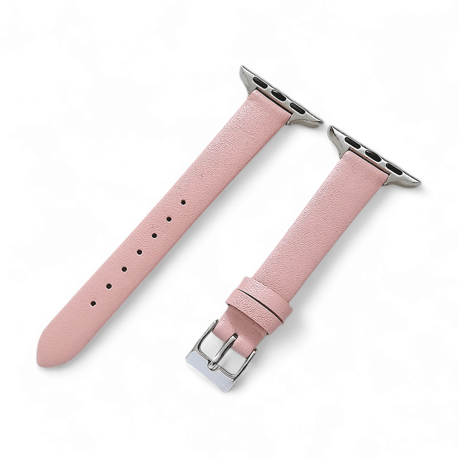 Piu Bello Italian Leather Strap for Apple Watch Dusty Pink - Wrist Envy