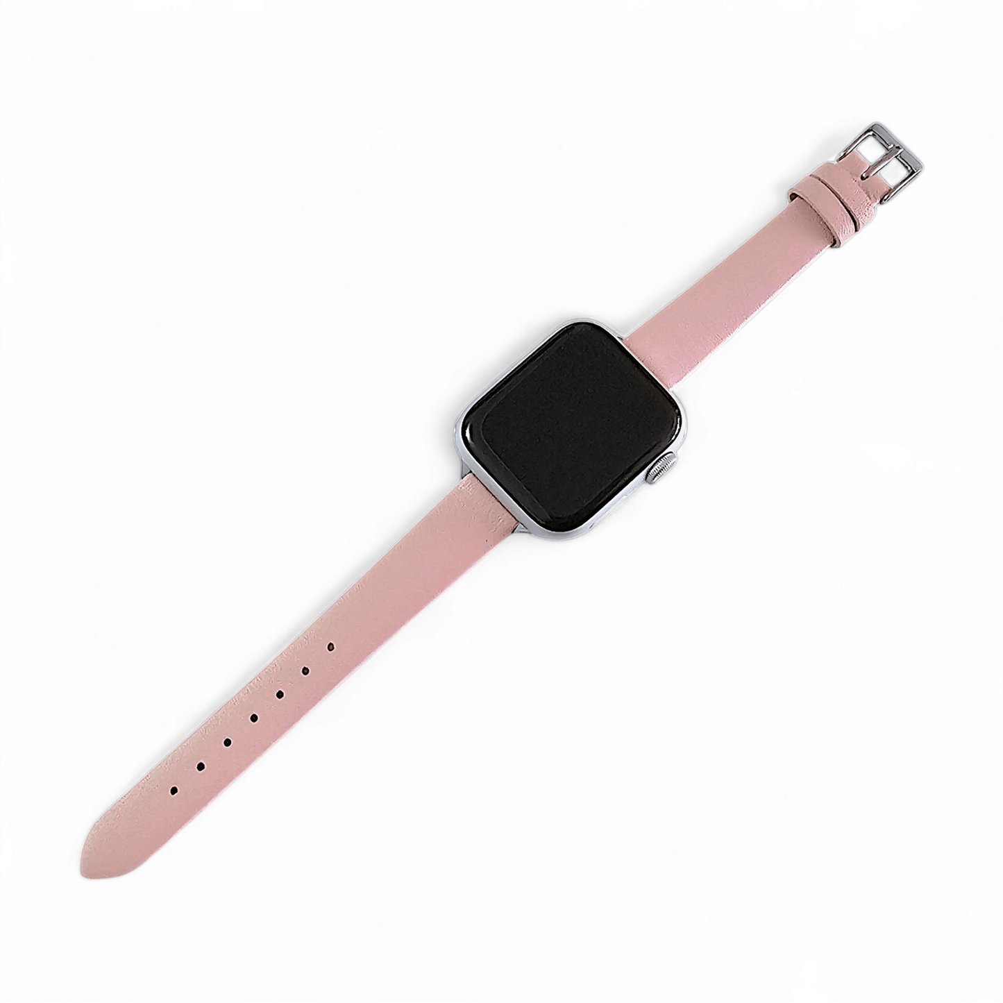 Piu Bello Italian Leather Strap for Apple Watch Dusty Pink - Wrist Envy