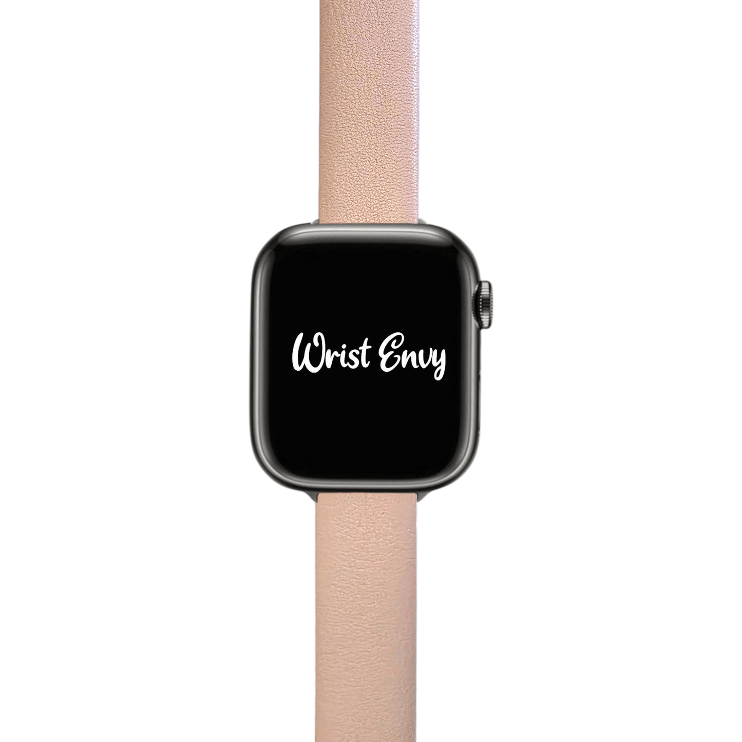 Piu Bello Italian Leather Strap for Apple Watch Dusty Pink - Wrist Envy