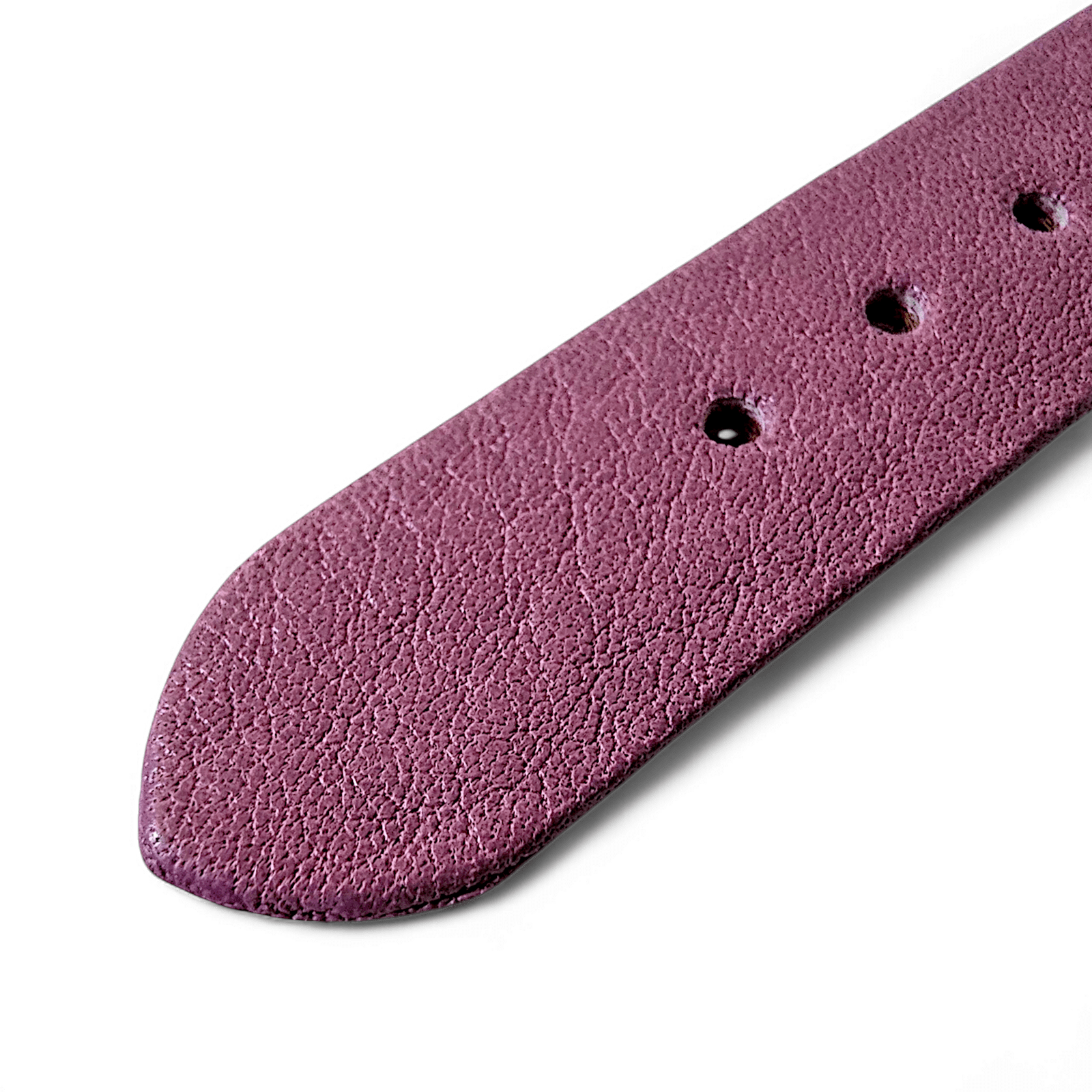 Piu Bello Italian Leather Strap for Apple Watch English Violet - Wrist Envy
