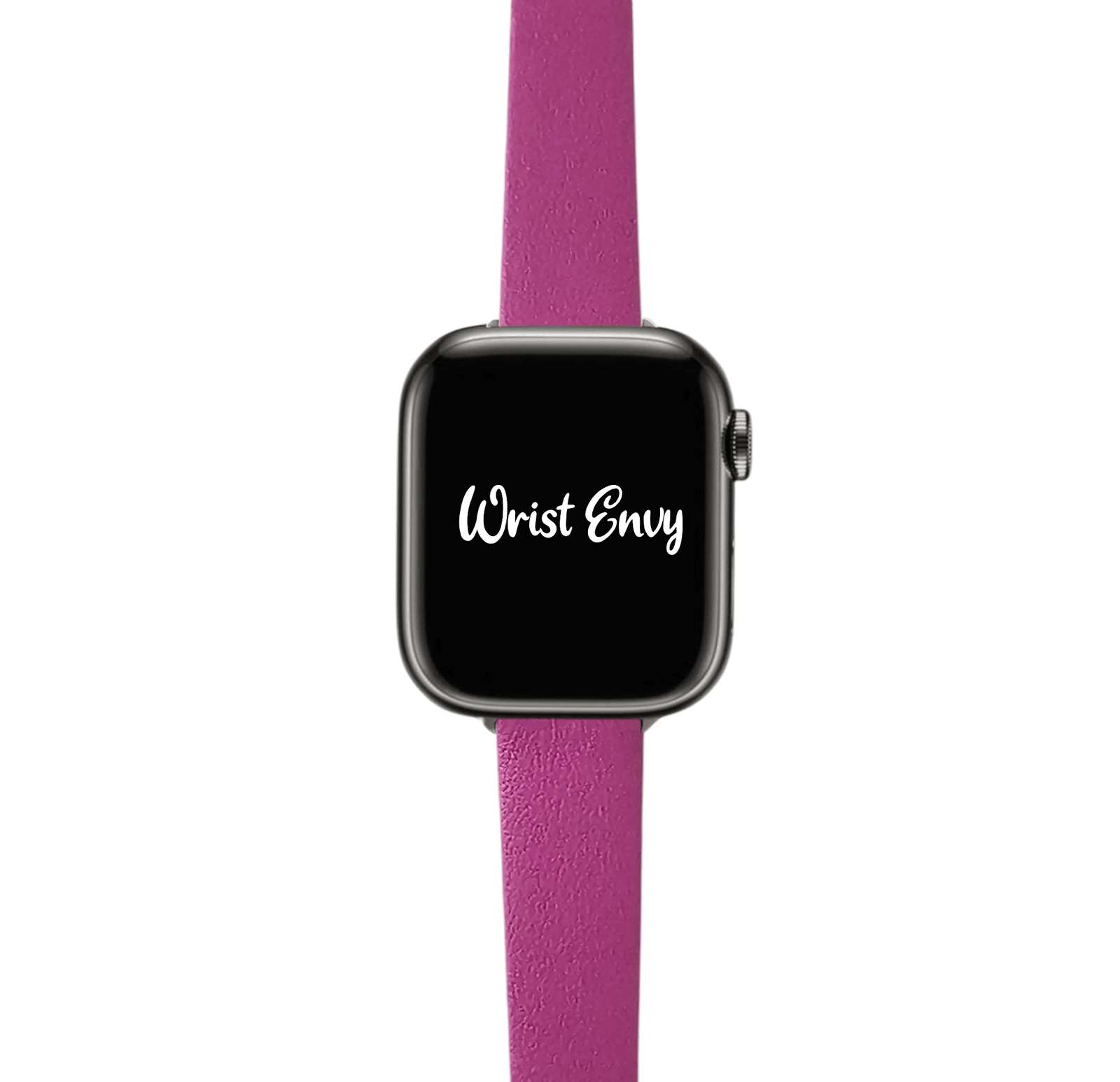 Piu Bello Italian Leather Strap for Apple Watch Rouge Pink - Wrist Envy