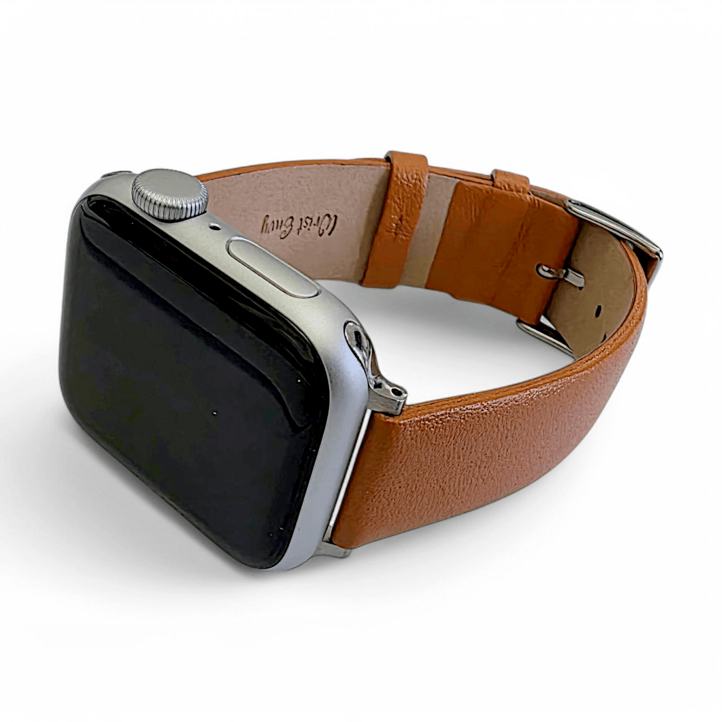 Piu Bello Italian Leather Strap for Apple Watch Tan Brown - Wrist Envy