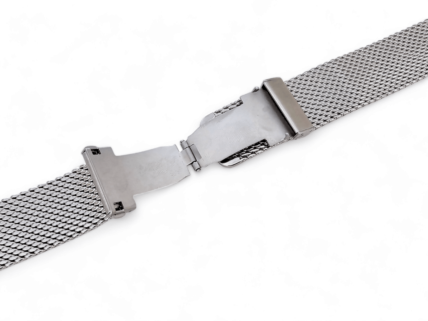 Premium 2.7mm Thick Heavy Shark Mesh Watch Strap Band Milanese Stainless Steel 18mm, 20mm, 22mm - Wrist Envy