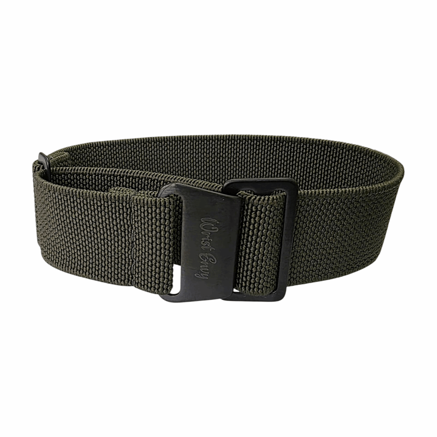 Premium Black Clasp Elastic Nylon French Marine Nationale Watch Strap Band 20mm 22mm - Wrist Envy