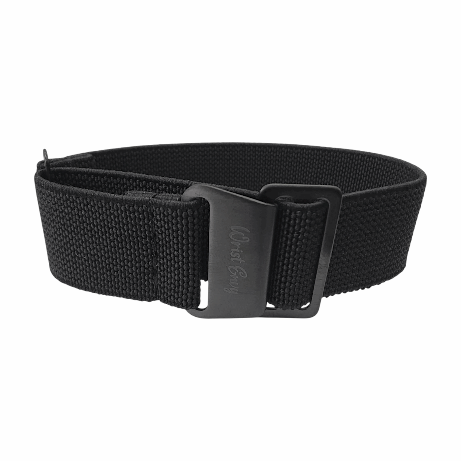 Premium Black Clasp Elastic Nylon French Marine Nationale Watch Strap Band 20mm 22mm - Wrist Envy