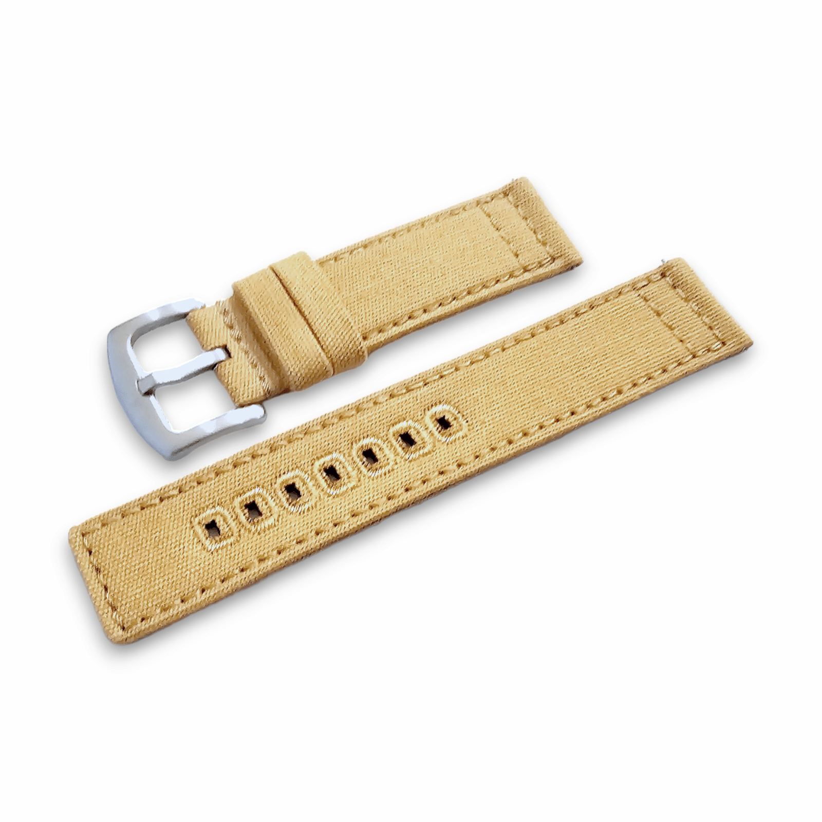Premium Canvas Sailcloth Watch Strap Band Field Mens Quick Release 20mm 22mm UK - Wrist Envy