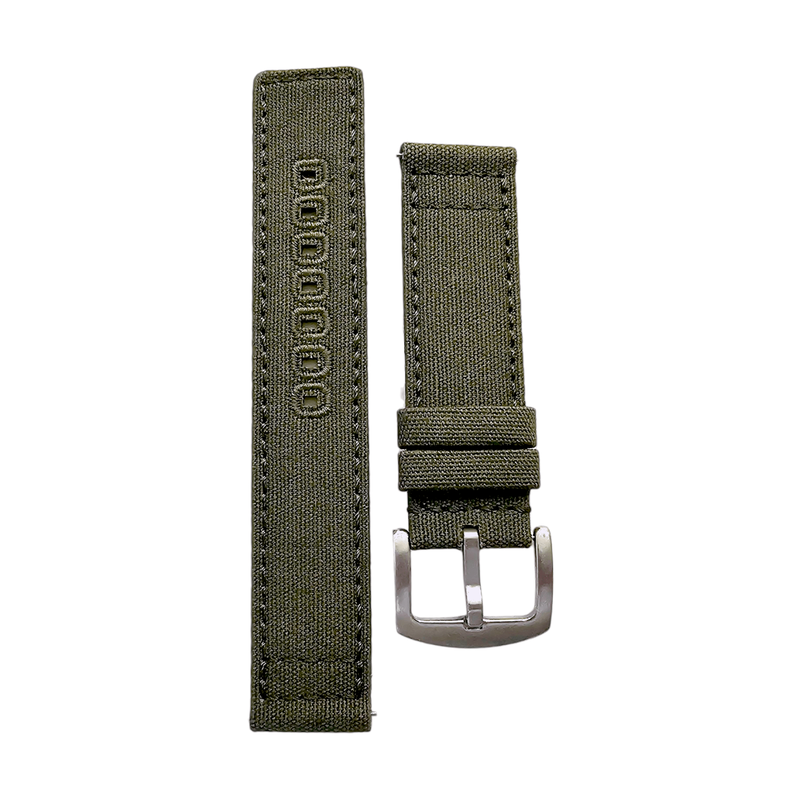 Premium Canvas Sailcloth Watch Strap Band Field Mens Quick Release 20mm 22mm UK - Wrist Envy