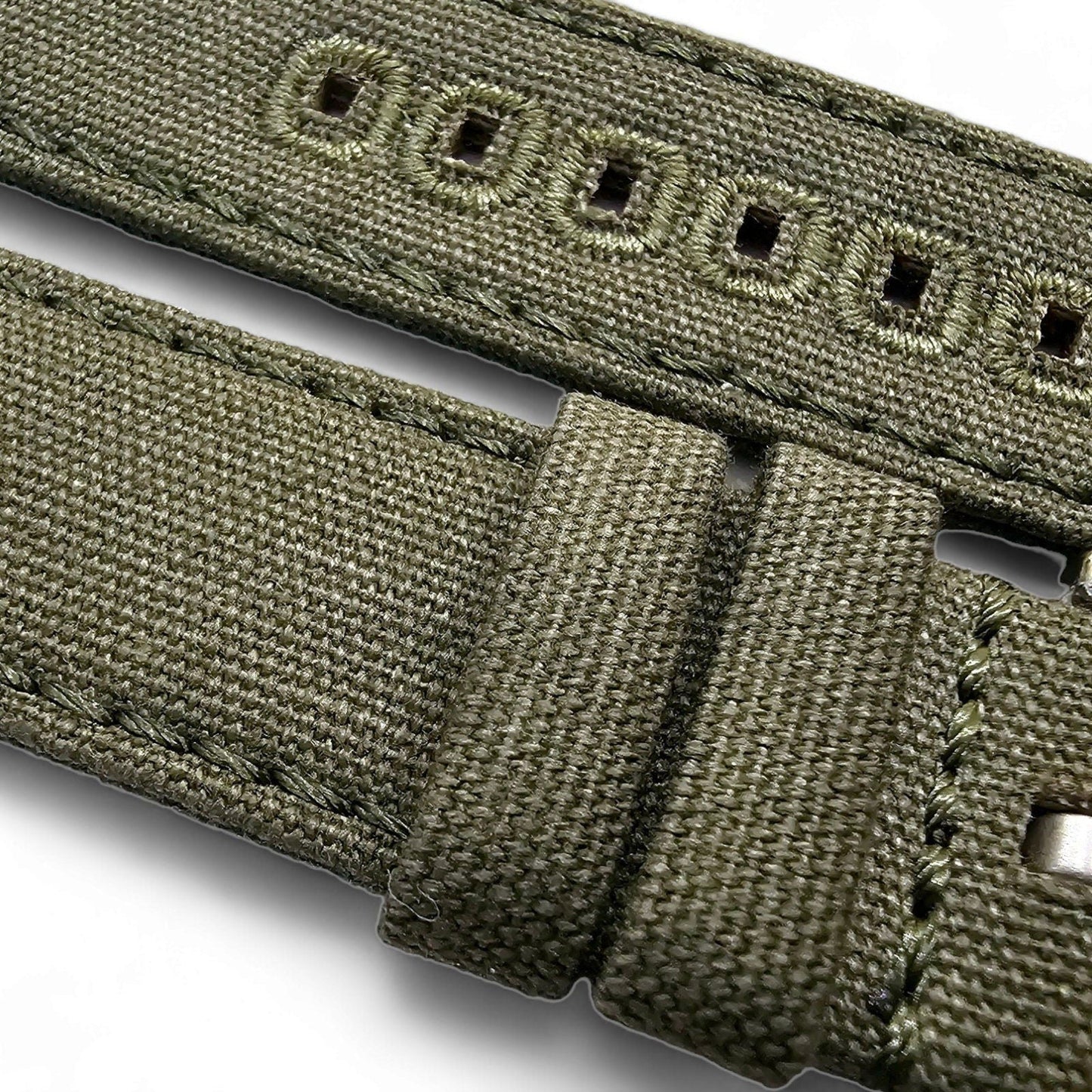 Premium Canvas Sailcloth Watch Strap Band Field Mens Quick Release 20mm 22mm UK - Wrist Envy