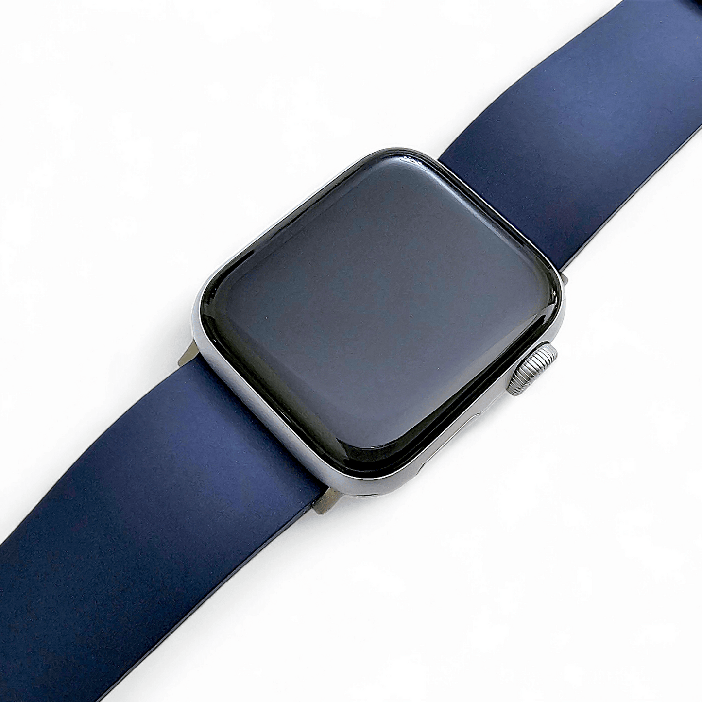 Premium FKM Rubber Watch Strap For Apple Watch Blue - Wrist Envy