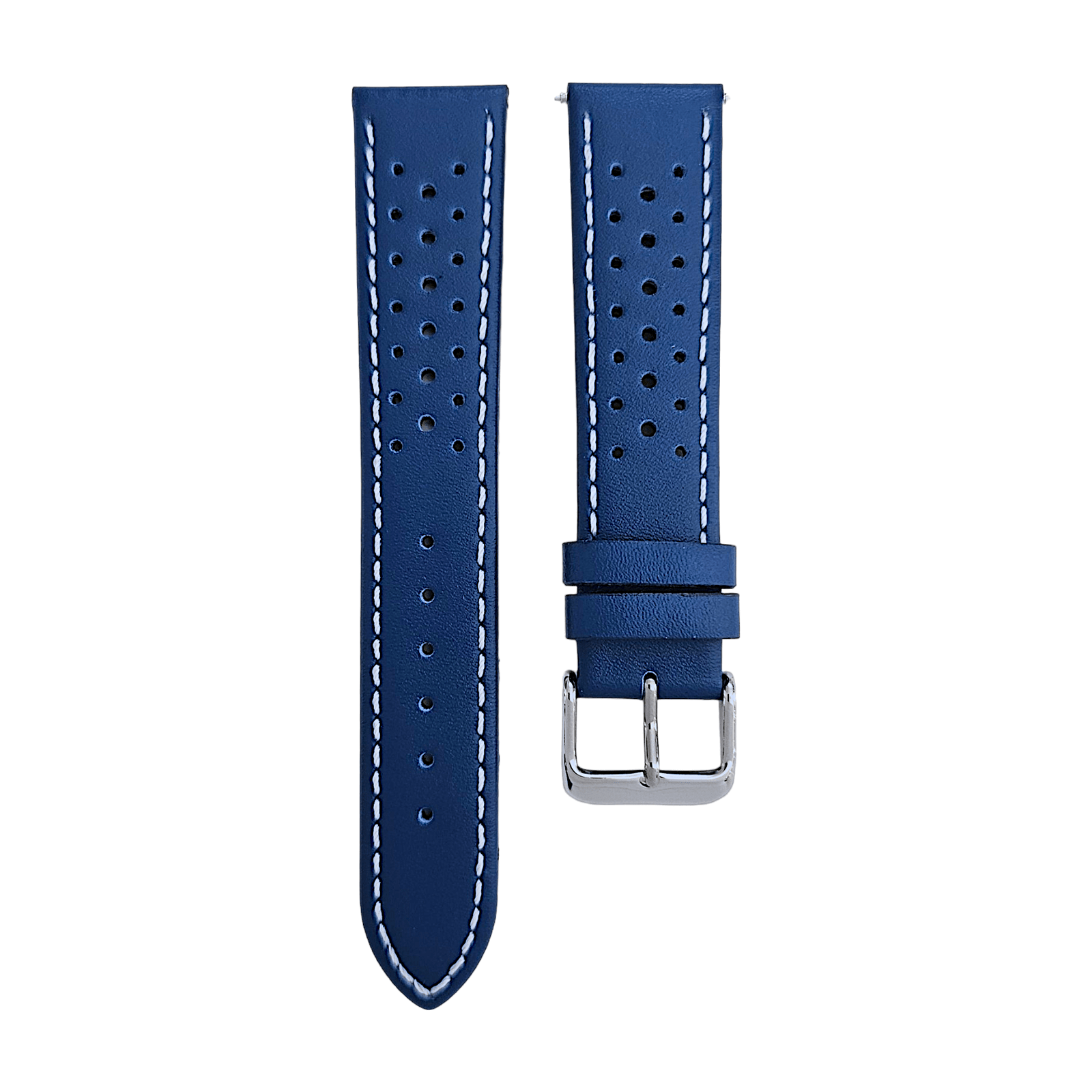 Premium Leather Rally Watch Strap 18mm 20mm 22mm 24mm - Wrist Envy