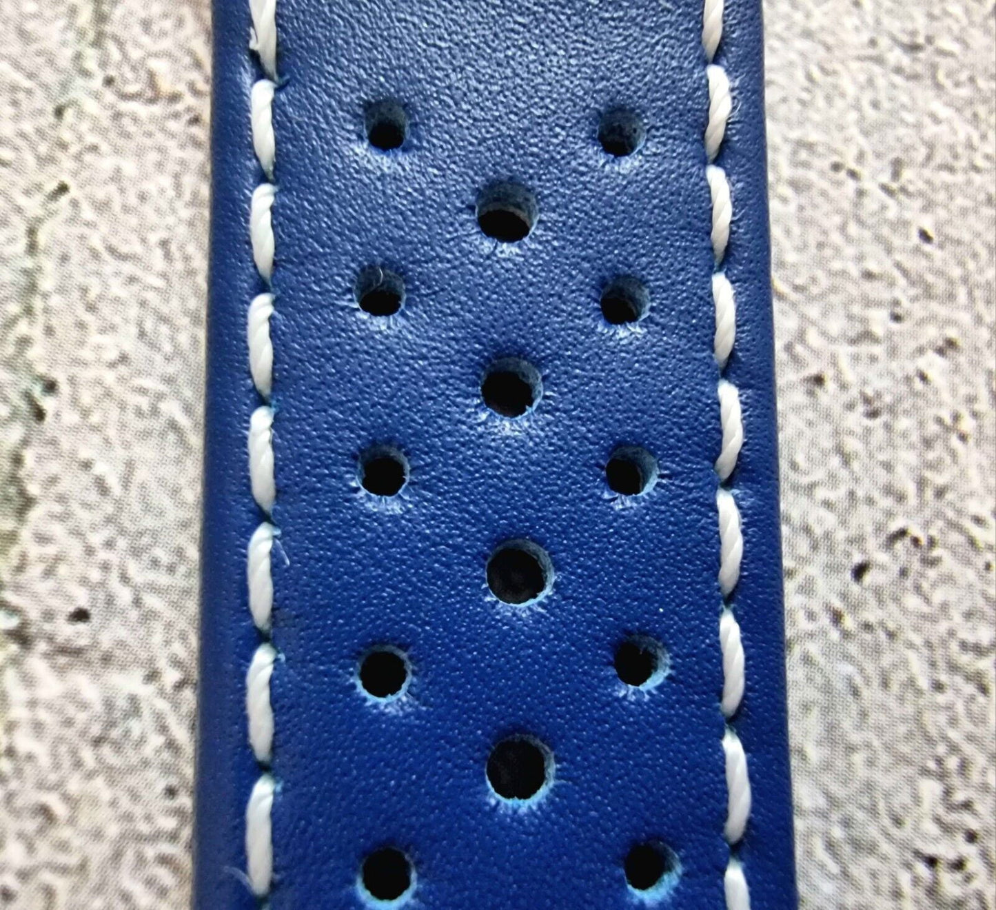 Premium Leather Rally Watch Strap 18mm 20mm 22mm 24mm - Wrist Envy