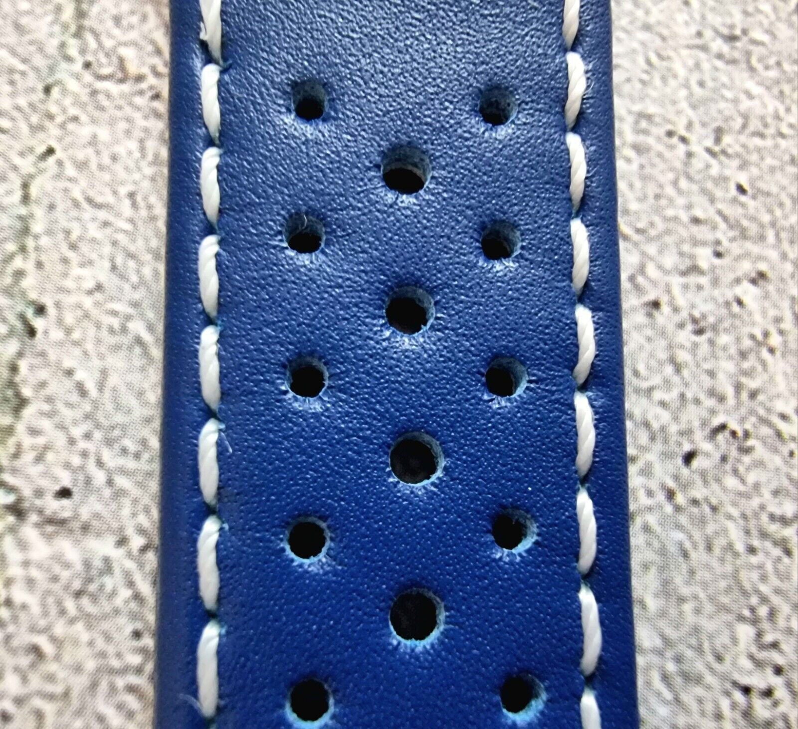 Premium Leather Rally Watch Strap 18mm 20mm 22mm 24mm - Wrist Envy