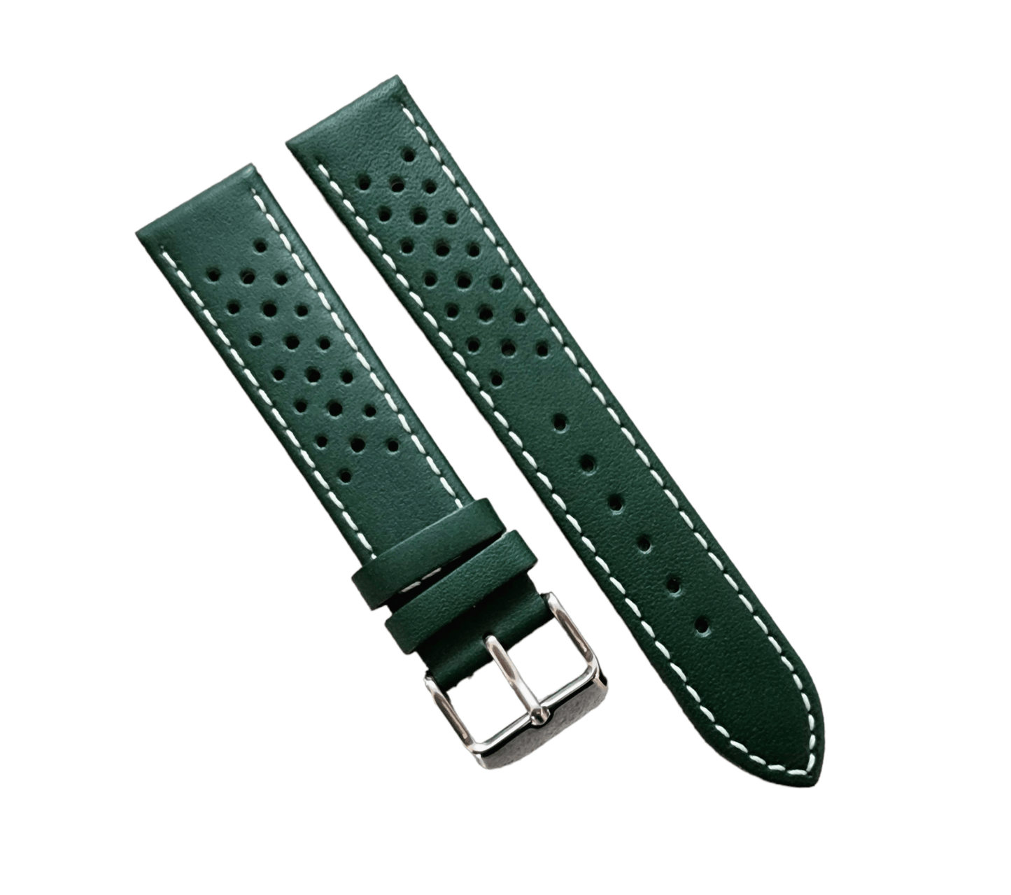 Premium Leather Rally Watch Strap 18mm 20mm 22mm 24mm - Wrist Envy
