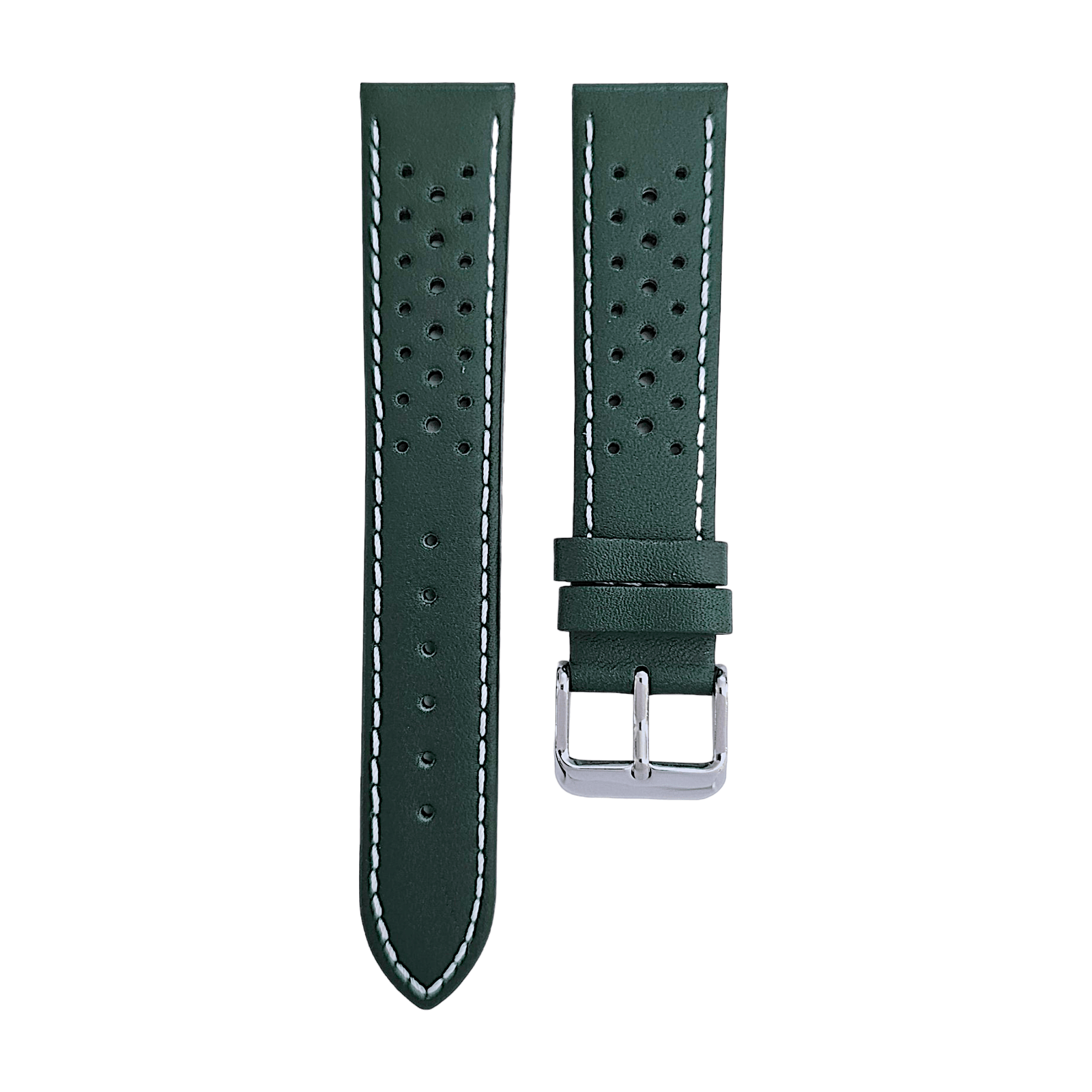 Premium Leather Rally Watch Strap 18mm 20mm 22mm 24mm - Wrist Envy