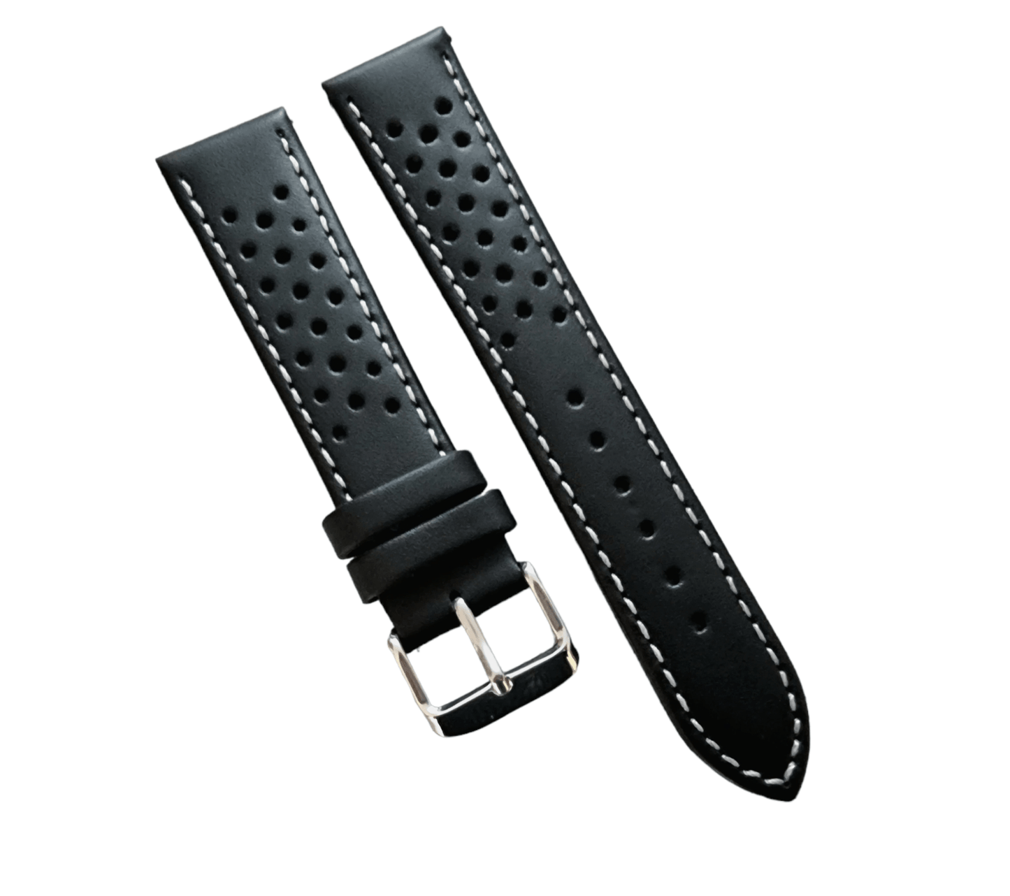 Premium Leather Rally Watch Strap 18mm 20mm 22mm 24mm - Wrist Envy