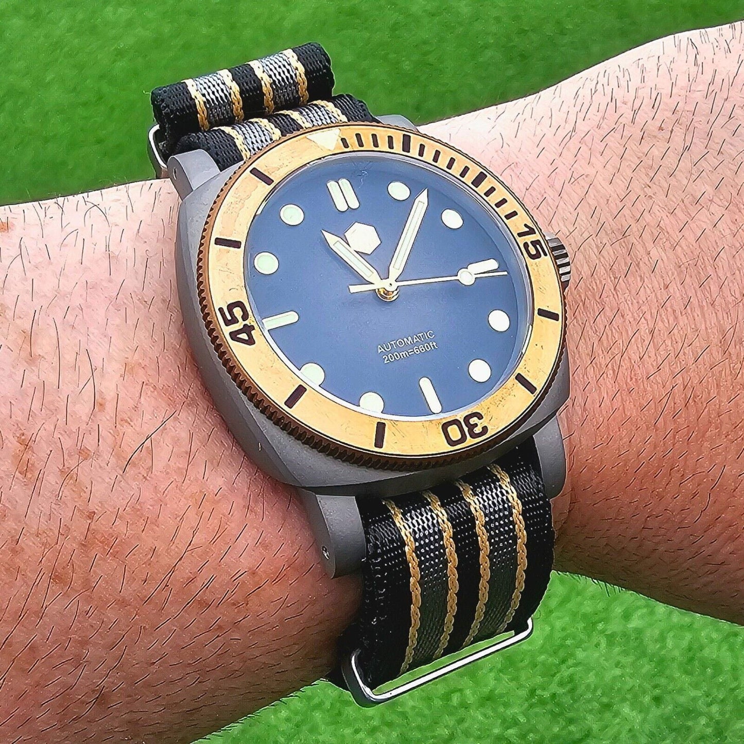 Premium Nylon Military Watch Strap James Bond 007 18mm 20mm 22mm - Wrist Envy