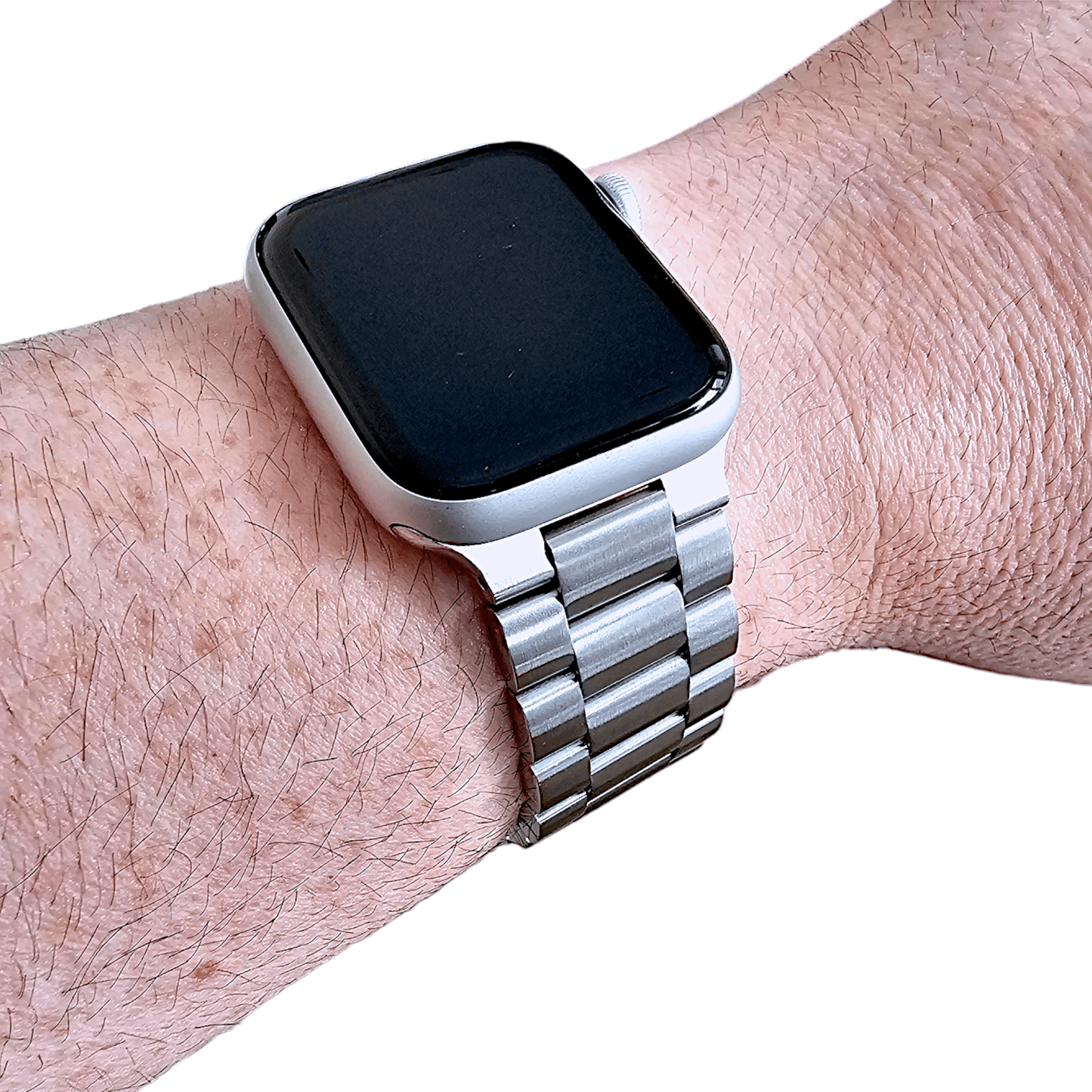 Premium Oyster bracelet for Apple Watch Silver - Wrist Envy