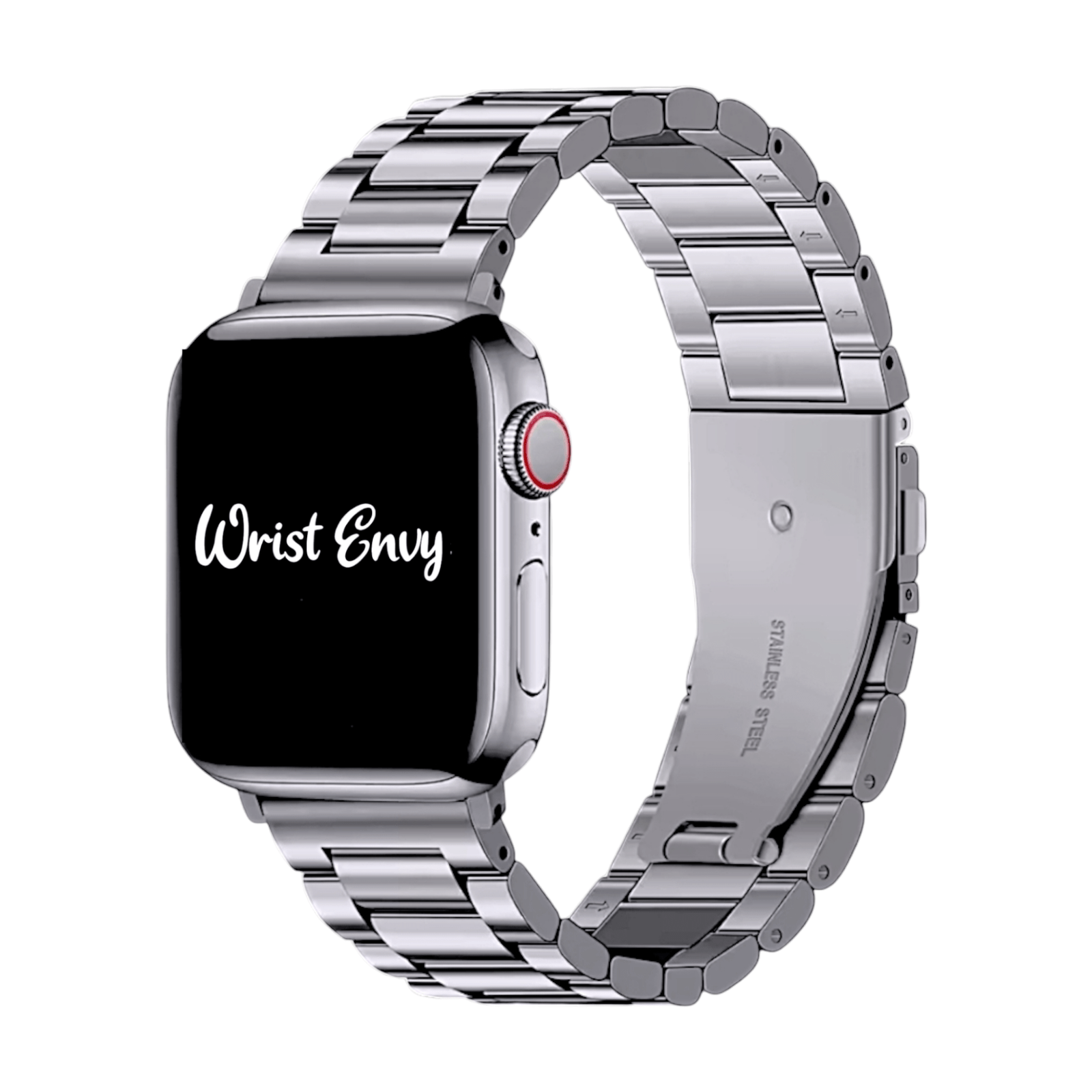 Premium Oyster bracelet for Apple Watch Silver Wrist Envy
