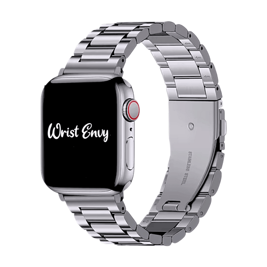Premium Oyster bracelet for Apple Watch Silver - Wrist Envy