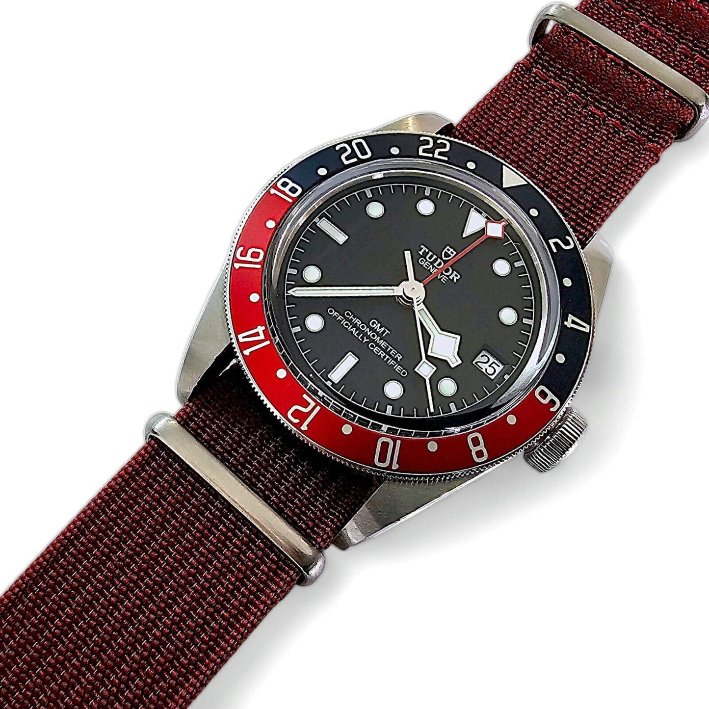 Premium Ribbed Military Watch Strap 18mm 20mm 22mm - Wrist Envy