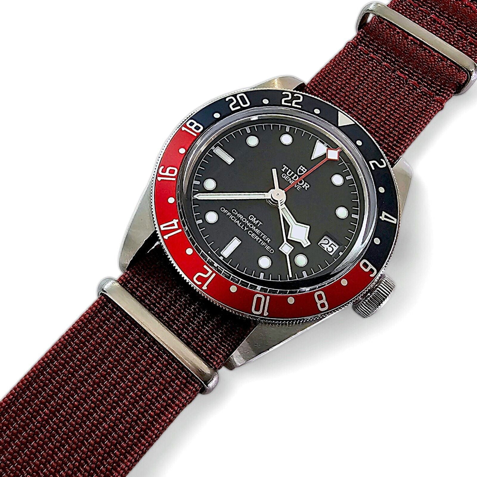 Premium Ribbed Military Watch Strap 18mm 20mm 22mm - Wrist Envy