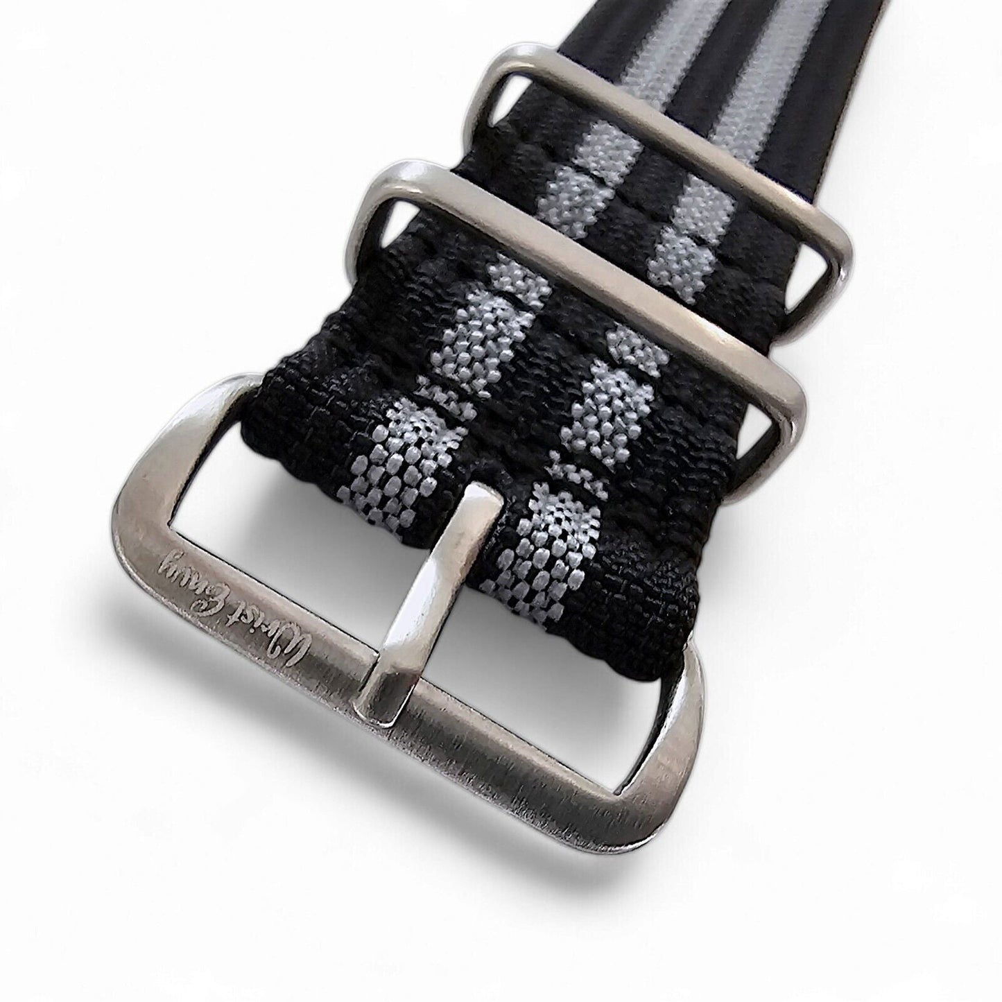 Premium Ribbed Military Watch Strap 18mm 20mm 22mm - Wrist Envy