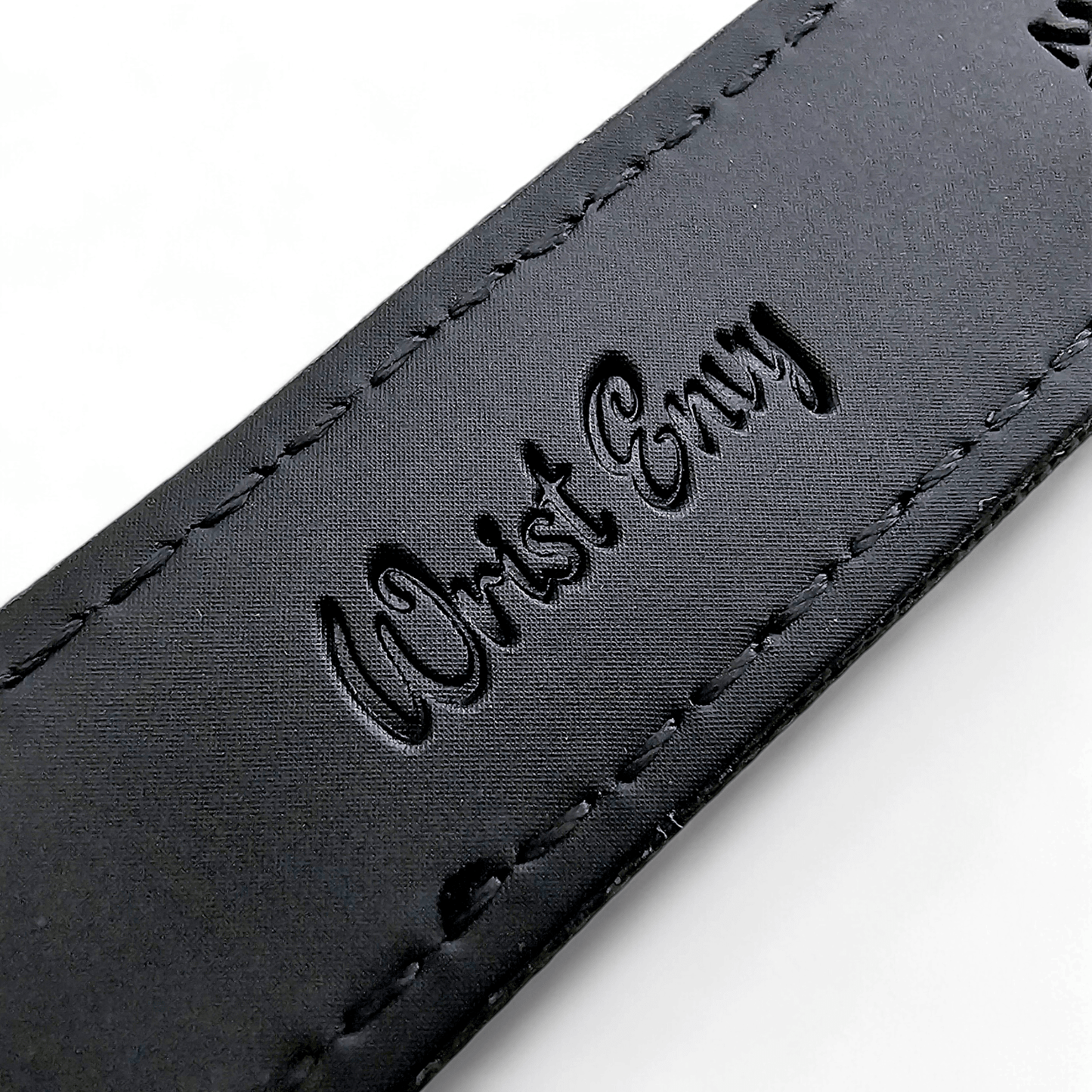 Premium Sailcloth Deployment Watch Strap 20mm 22mm Black - Wrist Envy