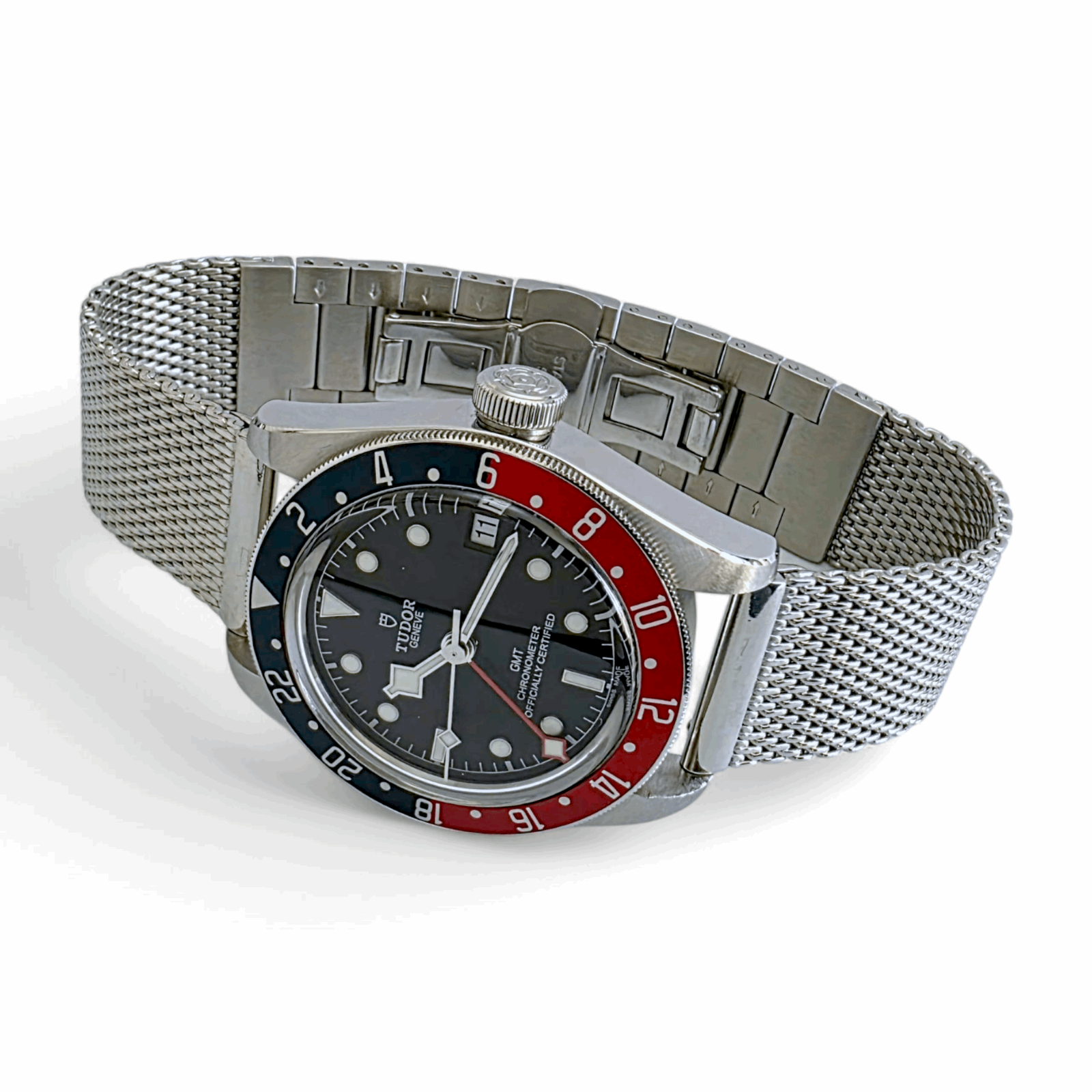 Premium Shark Mesh 3mm Thick Bracelet 316L Stainless Steel 20mm 22mm - Wrist Envy