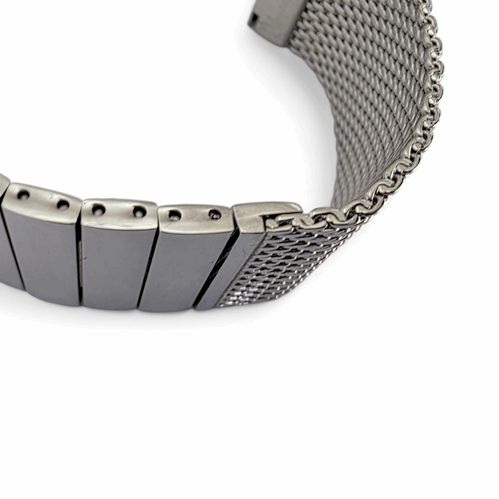 Premium Shark Mesh 3mm Thick Bracelet 316L Stainless Steel 20mm 22mm - Wrist Envy
