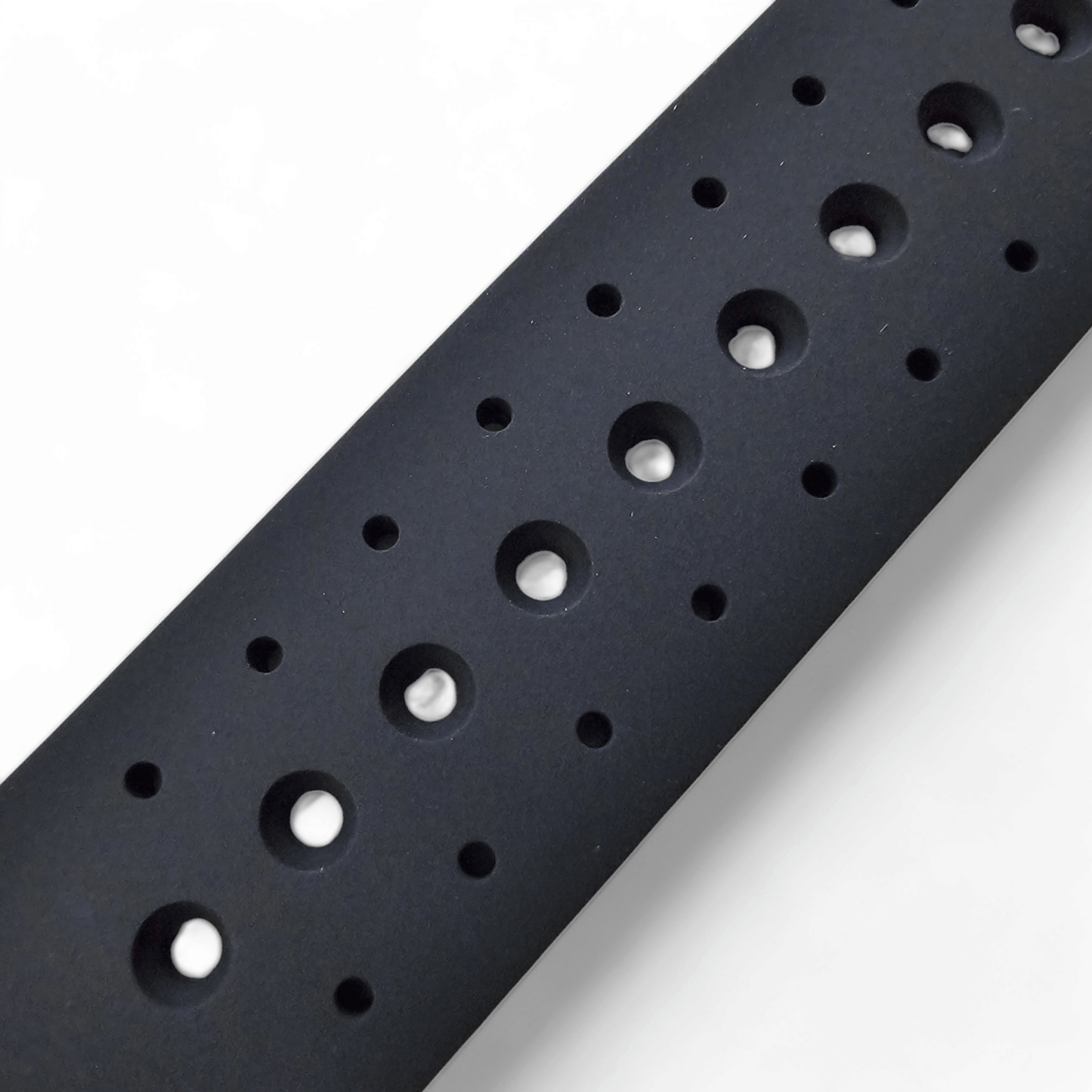 Premium Silicone Rubber ND Limits Divers Watch Strap Band 18mm 20mm 22mm 24mm Black - Wrist Envy