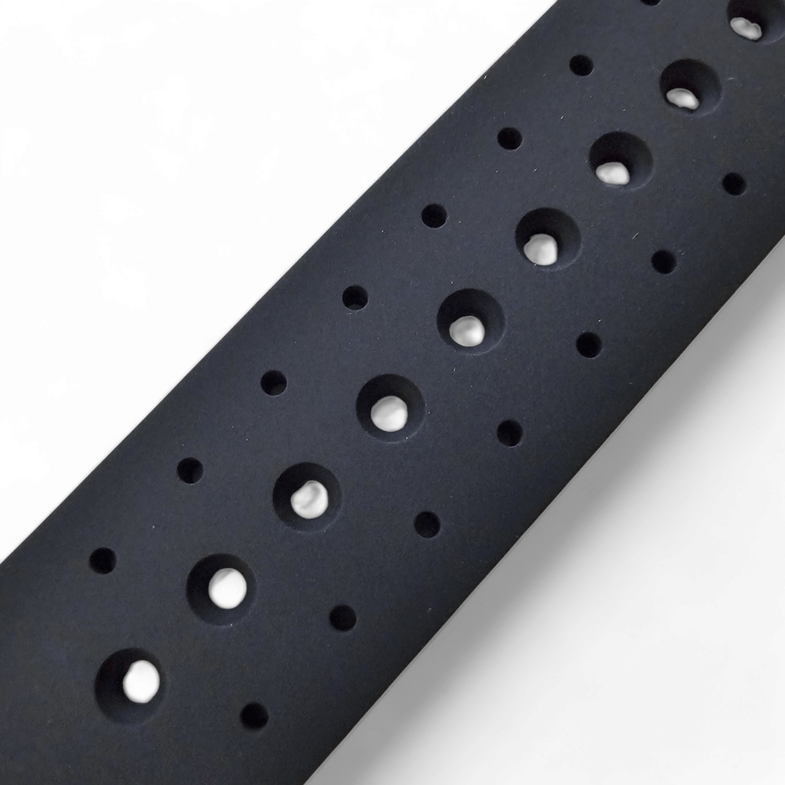 Premium Silicone Rubber ND Limits Divers Watch Strap Band 18mm 20mm 22mm 24mm Black - Wrist Envy