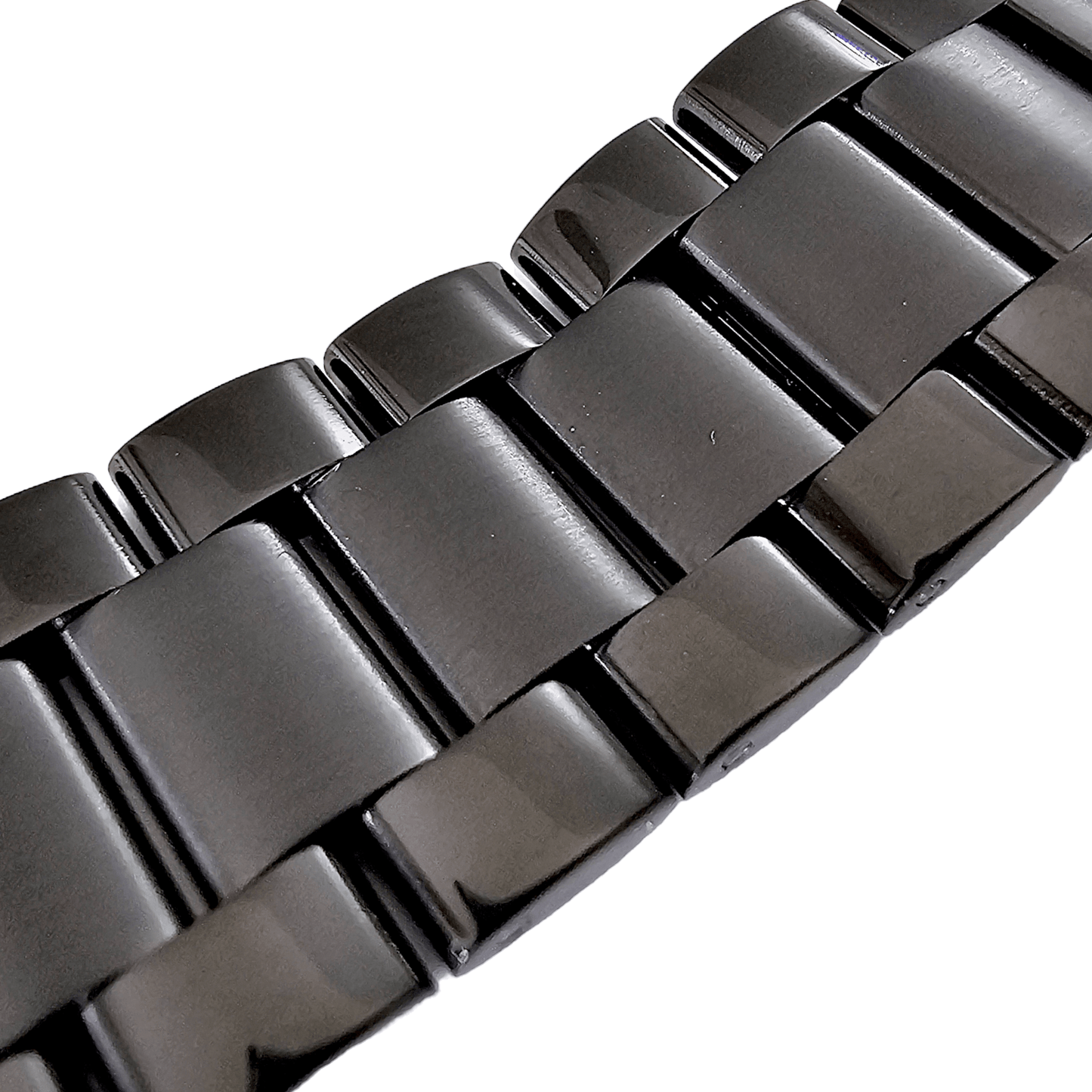 Prestige 316L Srainless Steel Solid Watch Bracelet 18mm 20mm 22mm 24mm PVD Black - Wrist Envy